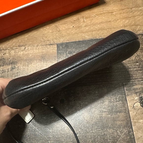 Coach Turnlock Leather Wristlet - Picture 4 of 7